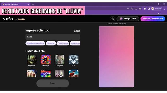 Como usar DREAM BY WOMBO en PC | Ediciones gratis con IA смотреть онлайн