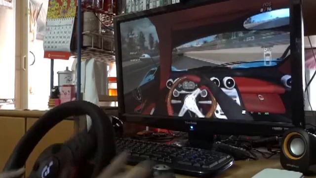 ABSOLUTE SUPERCARS PS3 with Logitech Driving Force GT смотреть онлайн