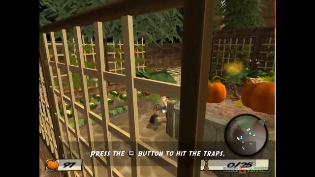 Wallace & Gromit: The Curse of the Were Rabbit - Gameplay PS2 HD 720P смотреть онлайн