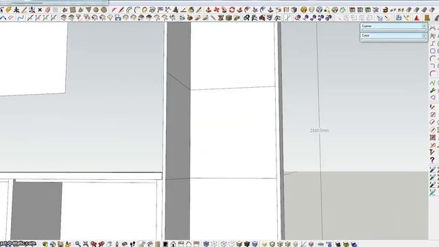 SketchUp Kitchen крашеный фасад ч 1 смотреть онлайн