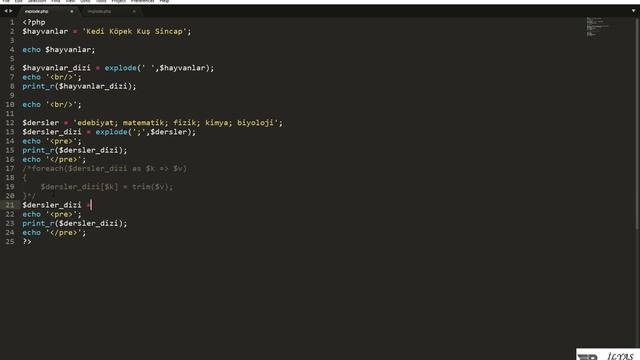 PHP array_map() Fonksiyonu Ders 48 смотреть онлайн