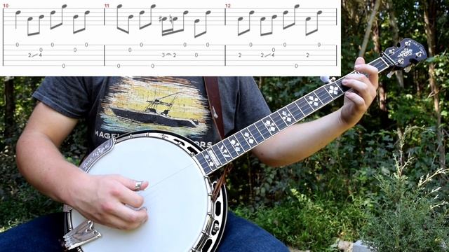 Take Me Home, Country Roads | Banjo Lesson With Tab смотреть онлайн