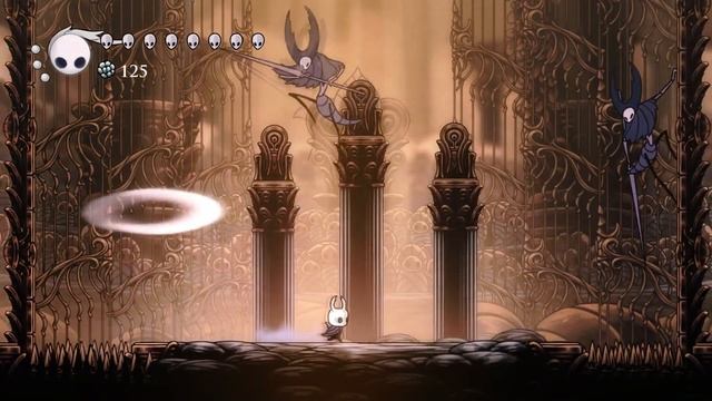 Hollow Knight - Sisters of Battle (Radiant, no amulets, no dash, nail only, 1 double jump) смотреть онлайн