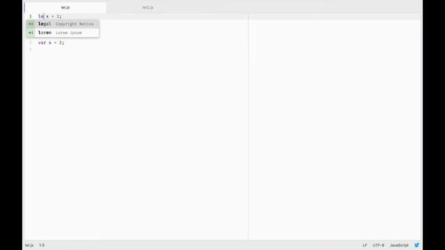 ES6 — let : le nouveau "var" смотреть онлайн