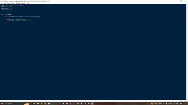 Stack ADT | A level Computer Science | Python смотреть онлайн