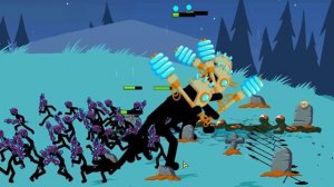 ЭВОЛЮЦИЯ ЗОМБИ АТАК СТИКМЕНОВ, МАКСИМАЛЬНЫЙ УРОВЕНЬ! Stick war legacy update