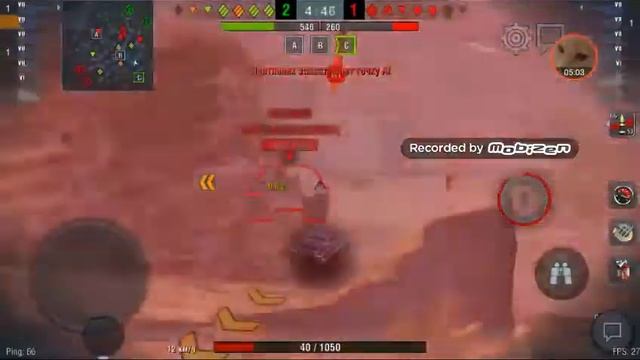 Играю с другом в World of Tanks Blitz.(ссылка на видео друга в описании) смотреть онлайн