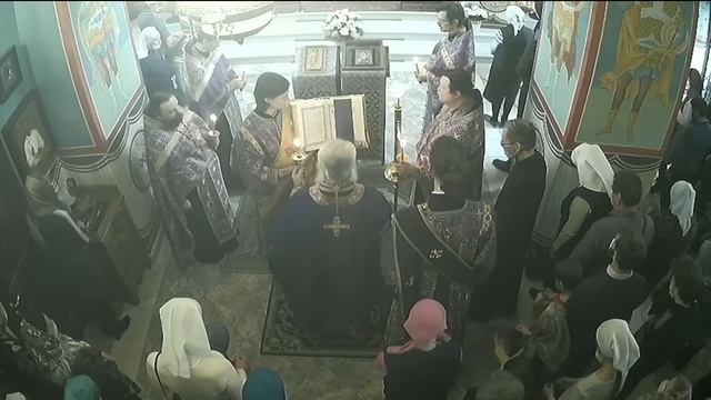 09.04.22 г. Всенощное бдение. Трансляция из храма Державной иконы Божией Матери смотреть онлайн