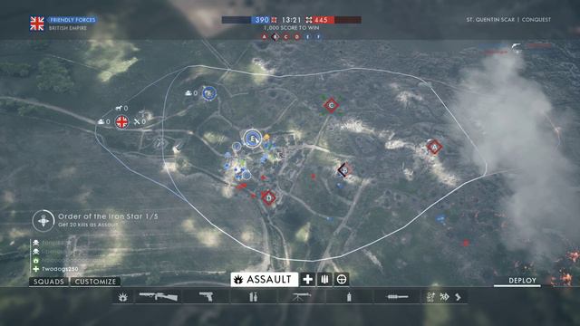 Battlefield 1 - Conquest Assault Gameplay - 4K No Commentary [395] смотреть онлайн