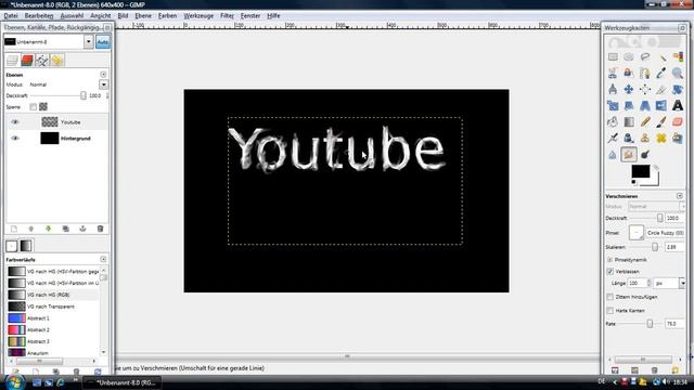 Gimp: Wie mache ich eine ,,Flammenschrift" смотреть онлайн