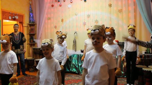 Детская Школа Барабанов. Новогодний концерт в Музее-Театре "БАРАБАННЫЙ ДОМ", 25.12.20215 смотреть онлайн