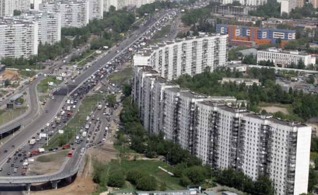 Юг Москвы. Улицы города. Варшавское шоссе, Днепропетровская улица смотреть онлайн