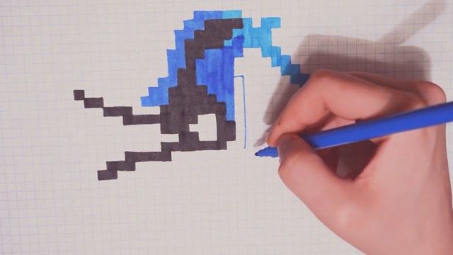 Как нарисовать рыбку Дори по клеточкам. Рисуем в поисках Дори смотреть онлайн