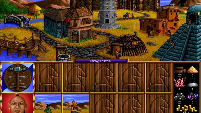 Barbarian's Castle extended - HoMM1 music смотреть онлайн