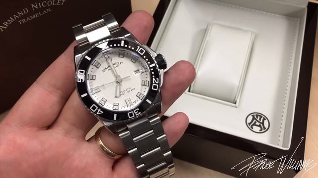 Armand Nicolet JS9 Review - Beautiful Dress Diver