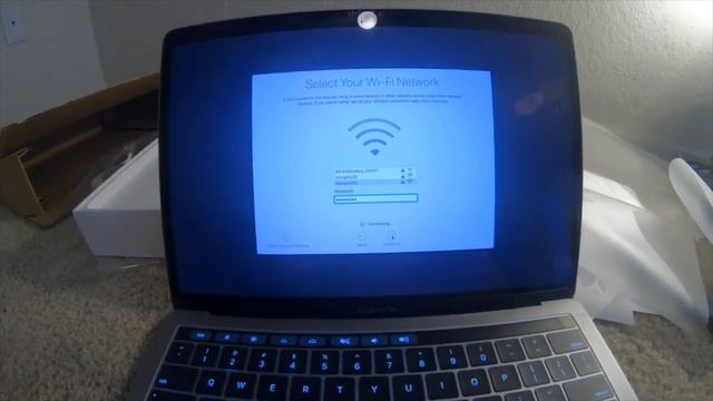 Macbook Pro 13 Inch Touch Bar Unboxing & Setup