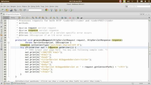 Tutorial Java EE - 5. - Servlets смотреть онлайн