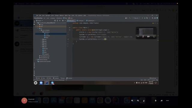 13. Java-da vorislik (Java dasturlash darslari) смотреть онлайн