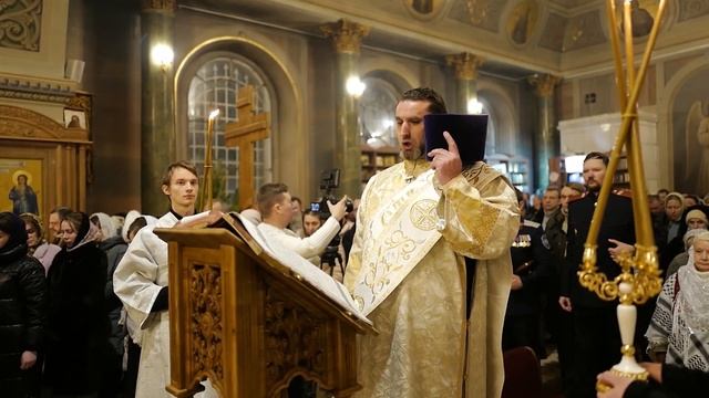 Главный храм Рязани, посвященный Христову Рождеству, встретил престольный праздник (07.01.2023 г.) смотреть онлайн