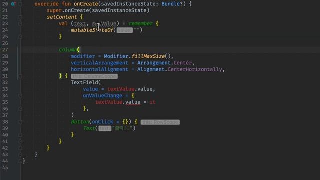 Jetpack Compose 6 - Scaffold, TextField, Button, 구조분해, SnackBar, 코루틴 스코프 смотреть онлайн