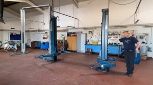 NUSSBAUM 2.50 SL 2-post lift