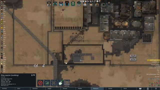 [33] RimWorld - Ship Building - Racial Harmony Space Race смотреть онлайн