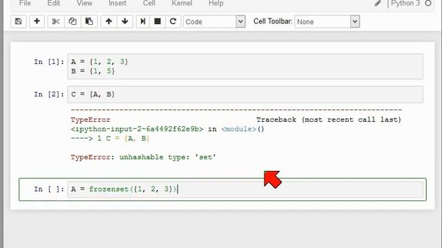 Gefrorene Mengen und Tupel (frozen sets in Python) смотреть онлайн