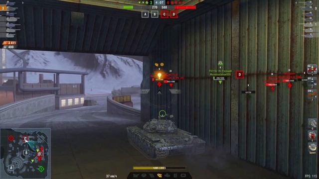 Как взять мастера на 50 TP | WotBlitz смотреть онлайн