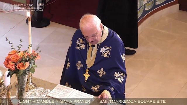 Matins/Orthros & Divine Greek Orthodox Liturgy July 25, 2021 The 5th Sunday of Matthew смотреть онлайн