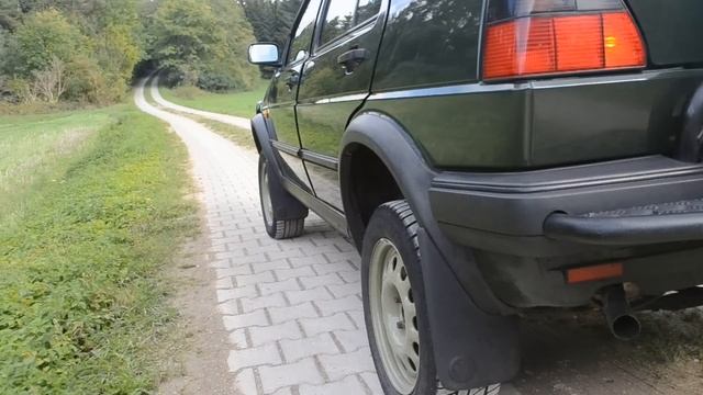 VW Golf 2 Country Test Offroad 4x4 Volkswagen
