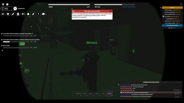 SCP: Roleplay! Chaos Insurgency and Alpha-1 Gameplay. смотреть онлайн