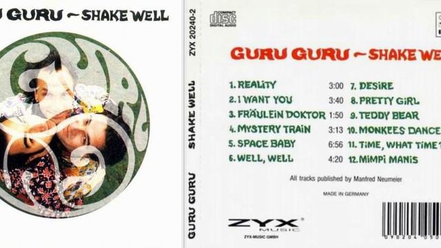 Guru Guru - Teddy Bear 1993 - Shake Well 09 (Kal Mann + Bernie Lowe song first recorded by Elvis) смотреть онлайн
