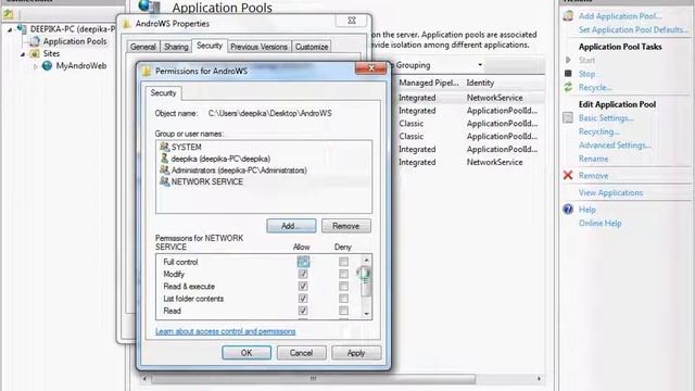 IIS Hataları- Error message 401.3: An error occurred while accessing the resources required to... смотреть онлайн