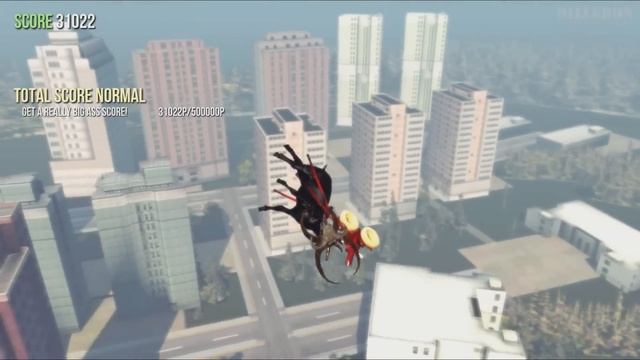 ч.12 Играю в Goat Simulator - Как летать на ракете? Как вызвать НЛО? смотреть онлайн