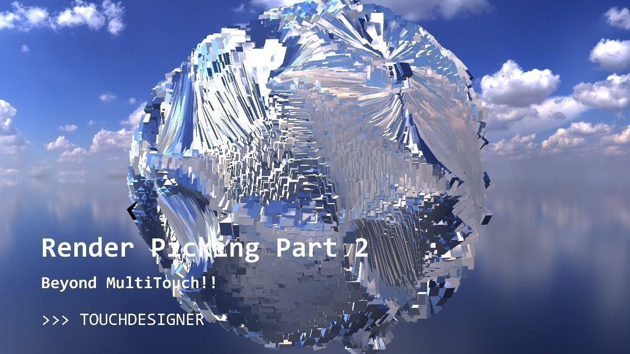 Render Pick without MultiTouchInDAT in TouchDesigner смотреть онлайн