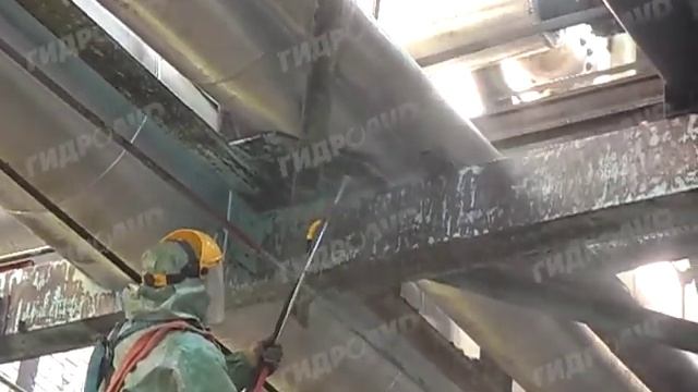 Гидроабразивная(водопескоструйная очистка)АВД 500 бар.Тольятти АЗОТ смотреть онлайн
