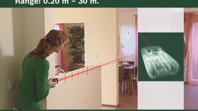 Bosch PLR 30 DIY Laser Rangefinder смотреть онлайн