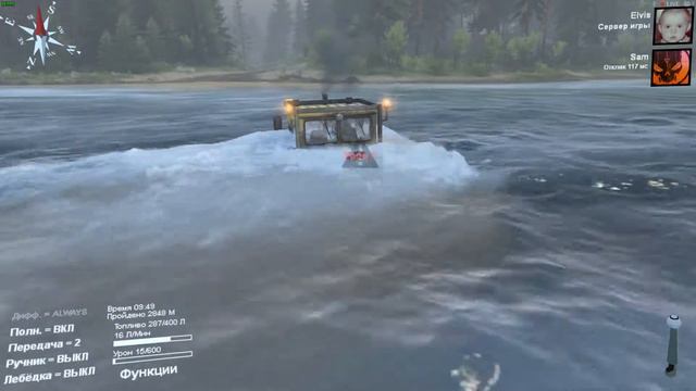 Spintires начало игры)) смотреть онлайн