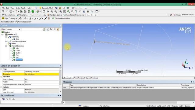 6.1 Моделирование аэродинамики несущего винта вертолета в ANSYS CFX. Часть 1 - построение сетки смотреть онлайн