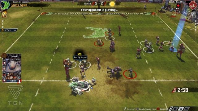 Blood Bowl 2 - Eternal League - Undead United - Part 1 смотреть онлайн