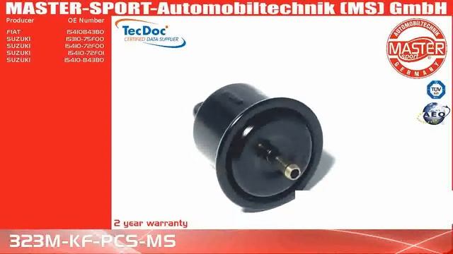 323M-KF-PCS-MS | FUEL FILTER | Master-Sport-Automobiltechnik (MS) GmbH смотреть онлайн