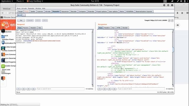 Owasp Webgoat 8 Solutions - Missing Function Level Access Control (Part 2 - User Hash) смотреть онлайн