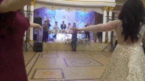 Зажигательная лезгинка на свадьбе! Подарок от “Lezginka_Dance” Moscow