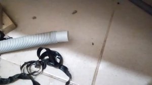 Течёт стиральная машина Samsung. Замена части сливного шланга