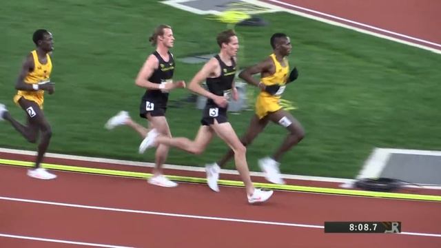 Hocker, Teare Defend Home Turf In 2021 Oregon Relays 5000m смотреть онлайн