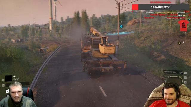 ФЕРМА КРИВОЛАПОВА! SNOWRUNNER C ОЛЕГОМ КРИВОЛАПОВЫМ И ТЮЛЕНЕМ! #4