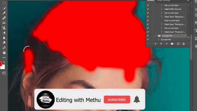 Photo Manipulation Tutorial Mix Art Photoshop Brush Portrait Editing / new version of photoshop смотреть онлайн
