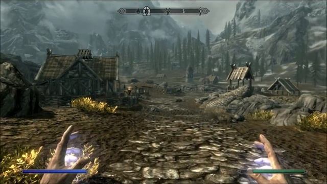 Skyrim Radeon HD7850 Gameplay Testing смотреть онлайн