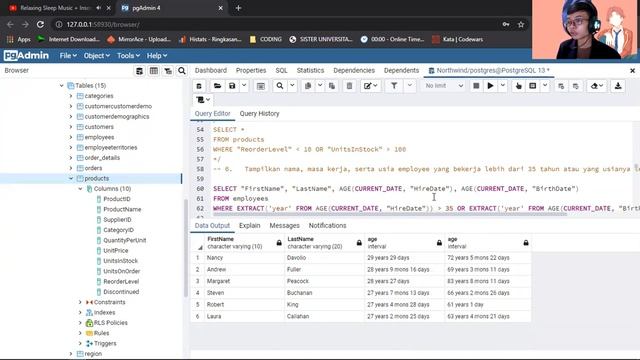 Postgres SQL Where and Agregat смотреть онлайн