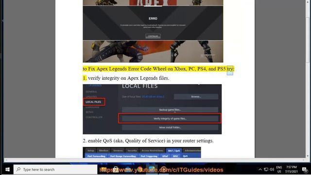 Fix Apex Legends Error Code Wheel on Xbox/Windows/PS4/PS5 смотреть онлайн